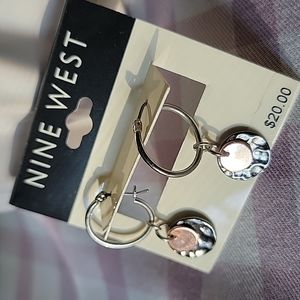 Hoop and Disc Earrings